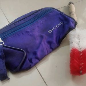 Multipurpose Pouch With Bottle Brush