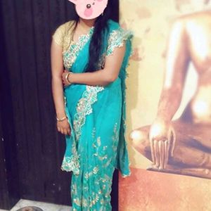 Net Party Wear Saree