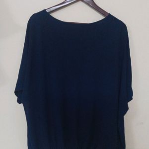 Double Layer Blue Top