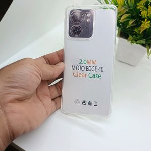 Clear case of MOTOROLA EDGE 40