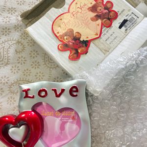 Love Photo Frame With Stand And Packing 🫶🏻😍