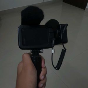 GoPro With Mic , Mod And Memory Card