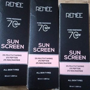 Combo Of 3 Renee SPF70 Sunscreen