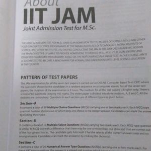 IIT JAM PHYSICS Solved Paper With Practice Set