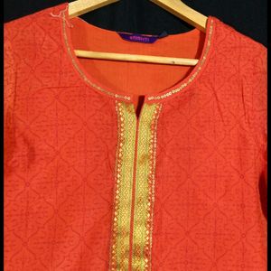 Coral Printed Kurta (Women's)