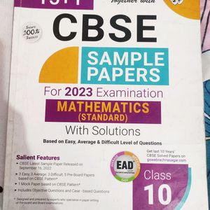 Maths Sample Paper Class 10th