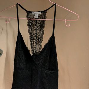 Amisu Black Lace Nightwear