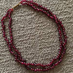 Beaded choker neck piece