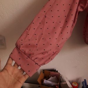 Pink cute Korean Crop Top S Or M Size