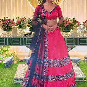 Beautiful Lehenga choli for a wedding