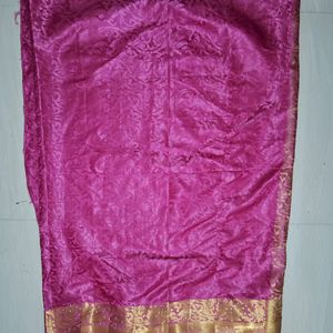 Rose Colour Festive Saree