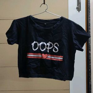 Crop T-shirt Only cash