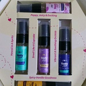 Plum Mini Body Mist Set of 5 Kit