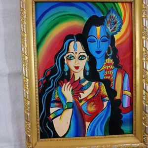 Radha Krishna Painting