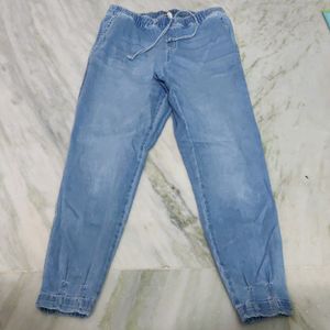 denim jogger, size : 30