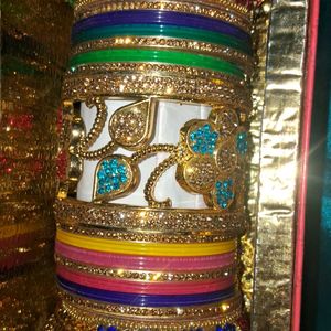 Beautiful Multi Colour Bangles Set