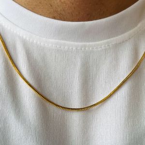 18K Gold Chain Unisex