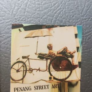 Fridge Magnet - Malaysia/Penang Street Art