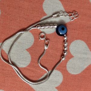 92.5 Sterling Silver Single Anklet