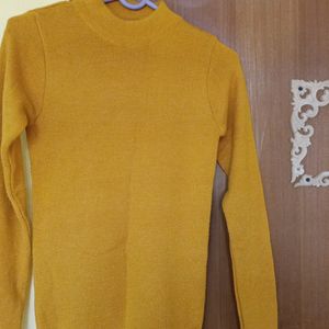 Mustard Sweat Shirt