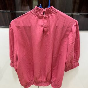 Dressberry Brand Cute Pink Top