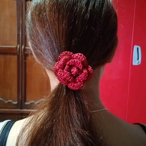 Crochet Hair Tie