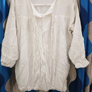 White Stretchable Top