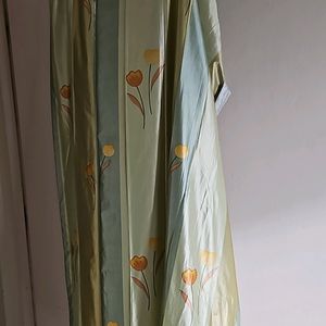 6 GREEN CURTAINS ON SALE