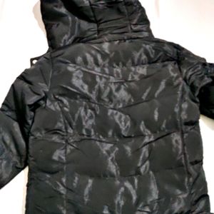 Shimmery Black Puffer Jacket 💗