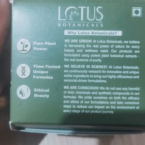 Lotus Anti Acne Purifying Face Gel