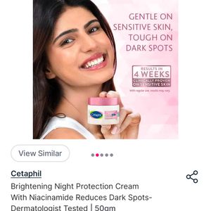 Cetaphil Brightening Night Comfort Cream