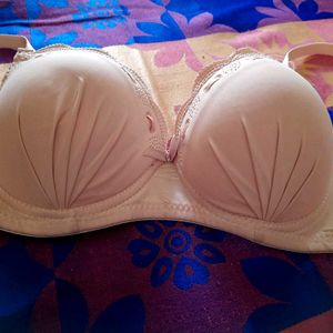 Push Up Rose Silk Bra