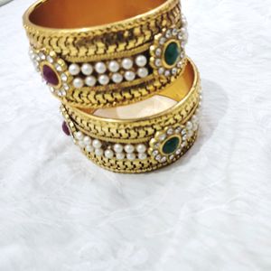 Two Piece Of Golden Bangles