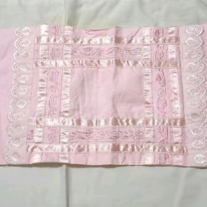 Baby Pink Bolster Cover