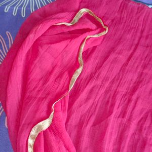 Dark Pink Dupatta