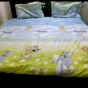 Kids Fav TOM & Jerry Bedsheets