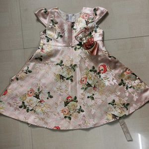 Cute Satin Frock