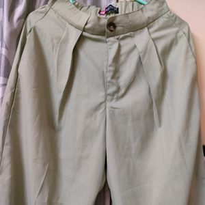 Mint green pant