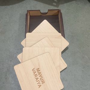 Bamboo Coasters 5