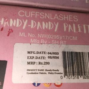 Cuff S Lashes Palette