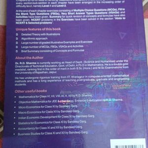 RD SHARMA MATHEMATICS VOL1&2