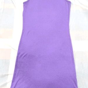 Stylish Sexy Purple Bodycon Dress 💜