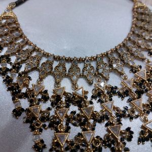 Golden And Black Necklace