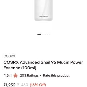 COSRX Advanced Snail 96 Mucin Power Essence 100ml