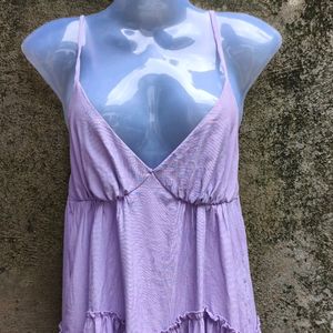 SEXY LAVENDER COLOUR FROCK