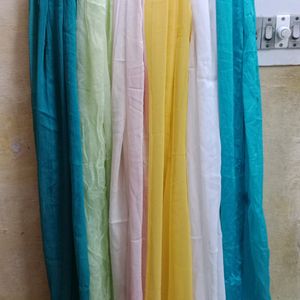 Different Colours Dupattas Set Of 6🔥