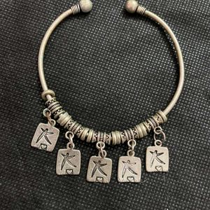 SILVER ASTHETIC BRACELET