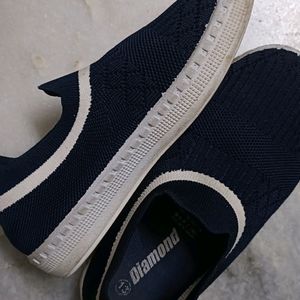 Navy blue Colour Shoes For Girl Kids