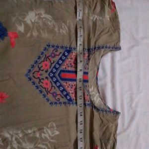 Printed Pakistani Suit Set With Duppta