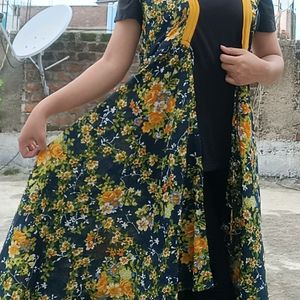 Floral Print Shrug For Women